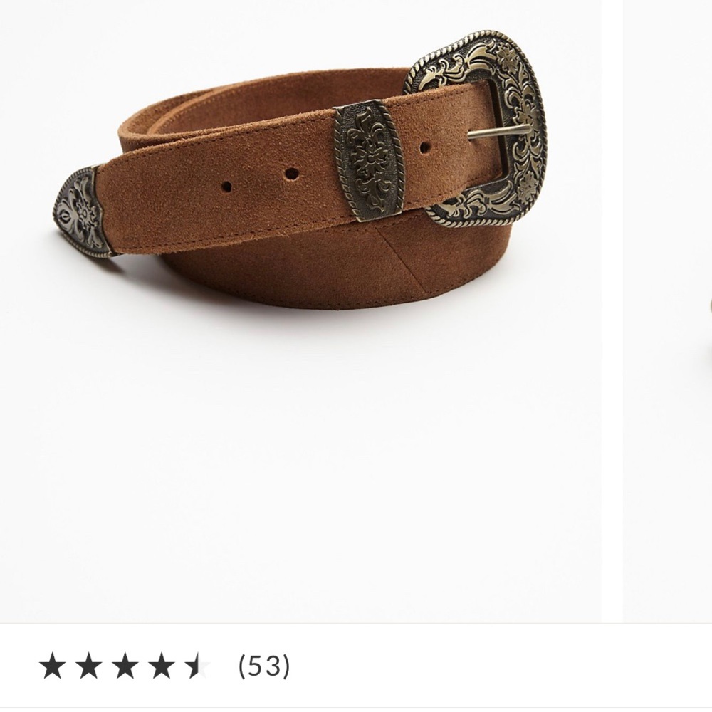 Black rock western belt